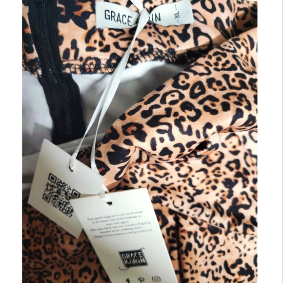 New! Grace Karin Ruffle Bodycon Midi Pencil Skirt - Picture 6 of 11